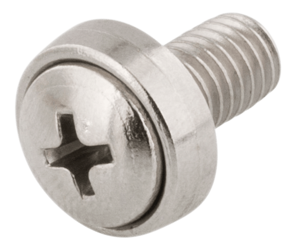 M6 screw set, star, (washers + screws + nuts) 10-pack