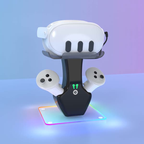 Laddningsdocka och kontrollställ för Oculus Quest 3/4s