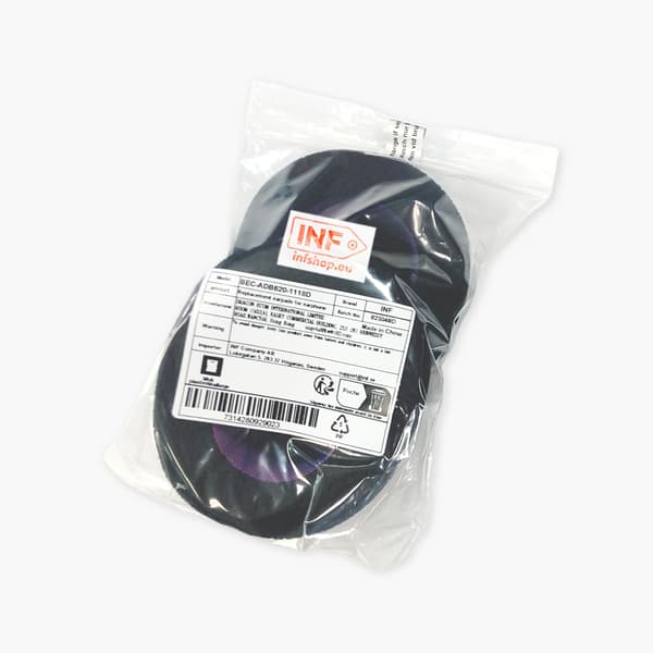 Udskiftningsørepuder til SteelSeries Arctis Nova Pro - Sort og lilla Bluetooth version