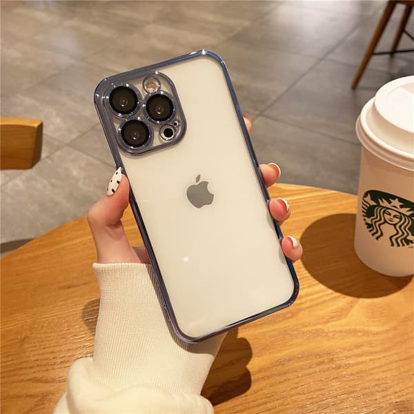 Telefonfodral med linsskydd Black iPhone 14 Pro