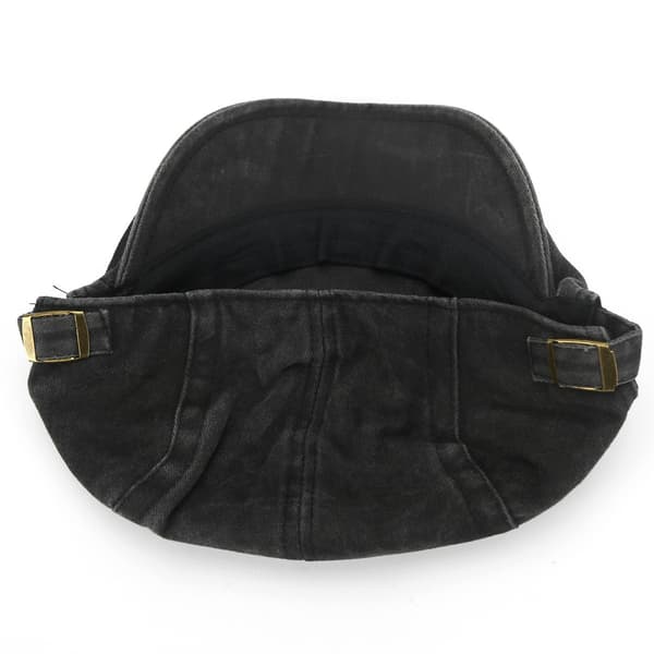 Vintage Vasket Baseball Cap Black