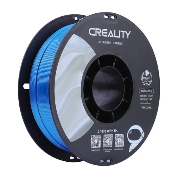 CR-Silk PLA Filament Creality (blå)