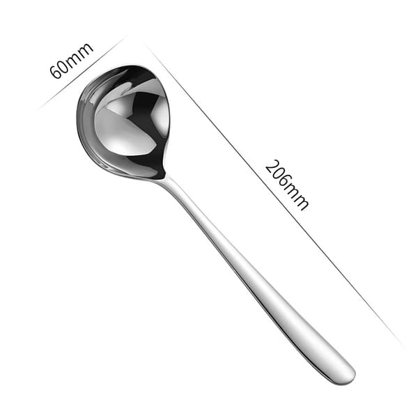 Scoop i rustfrit stål Silver