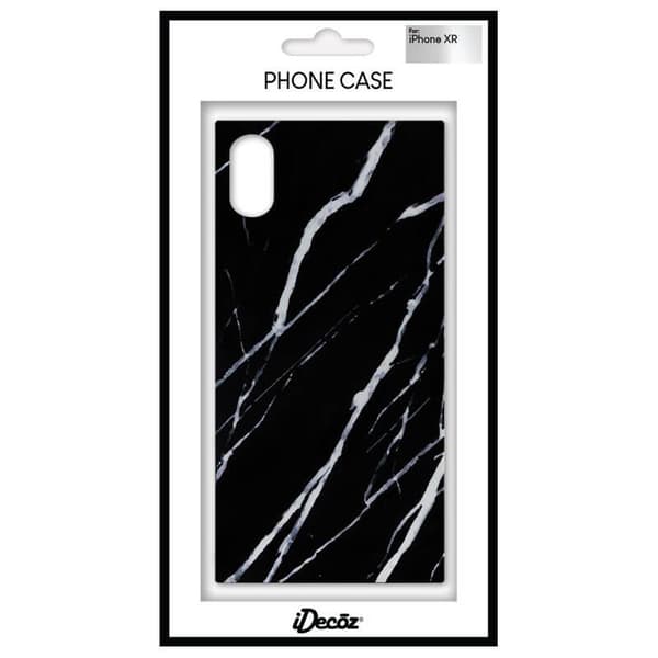 Mobilskal Svart Marble  iPhone XR