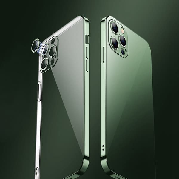 Telefonfodral med linsskydd Green iPhone 14 Pro Max