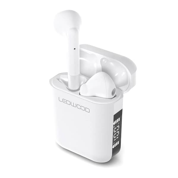 Hörlur Apollo TWS True Wireless In-Ear Vit Mic