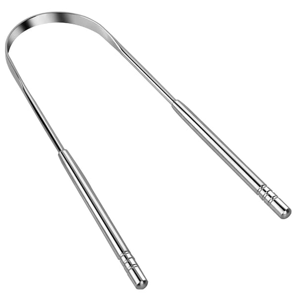 U-formet tungeskraber Rustfrit stål 1-pack