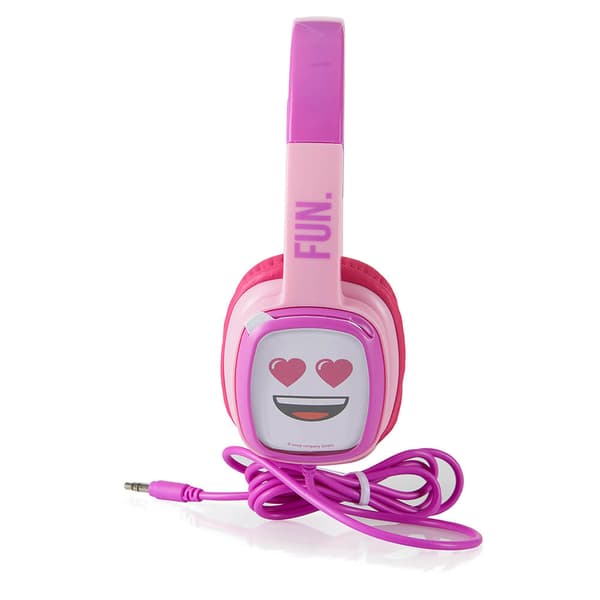 Høretelefoner On-Ear Junior 85db Emoji Fun