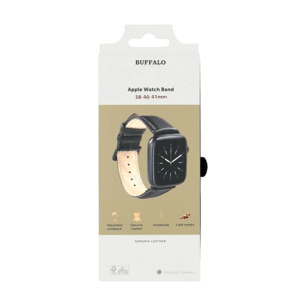 Watcharmbånd Sort Apple Watch 38/40/41mm