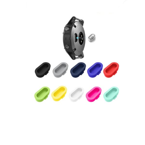 Pölytulpat Garmin kelloihin 10 kpl MultiColor