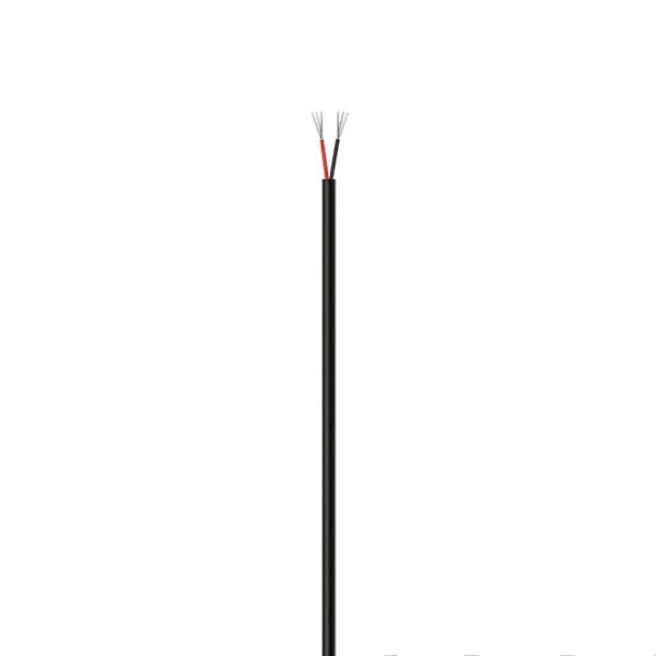 Svart UL2464 30AWG 2-leder Multi-leder Kabel - 5 Meter