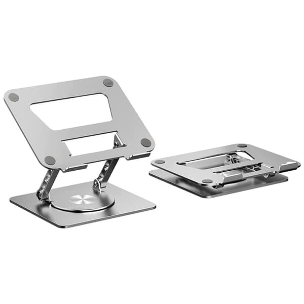 Roterende stativ i aluminiumslegering for bærbare datamaskiner Grey