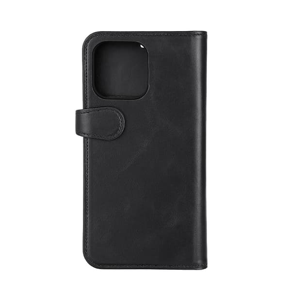2in1 Wallet Leather 3 card iPhone 14 Pro Max Black