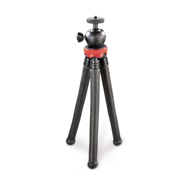 Bordsstativ Kamera, Smartphone & GoPro FlexPro 27 cm Röd