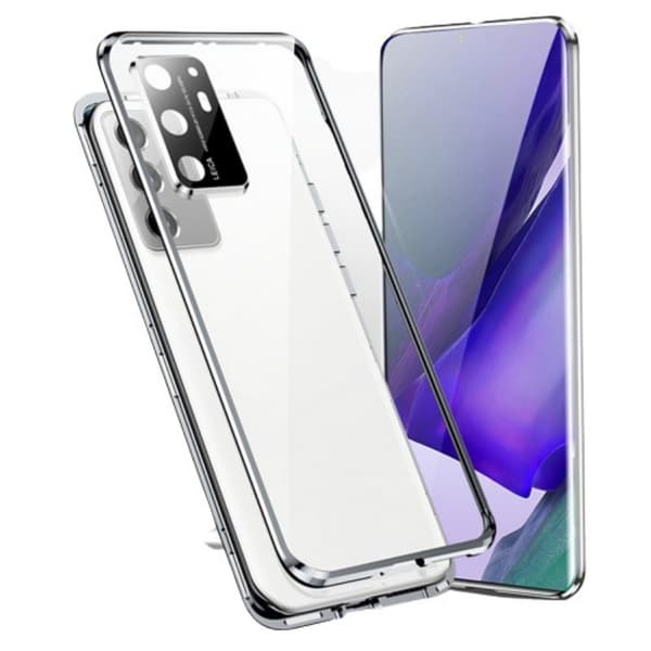 Samsung magnetisk mobildeksel Silver Samsung S23