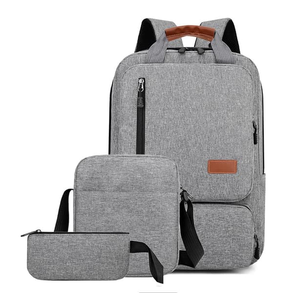 Multifunktionel nylon bærbar rygsæk Grey