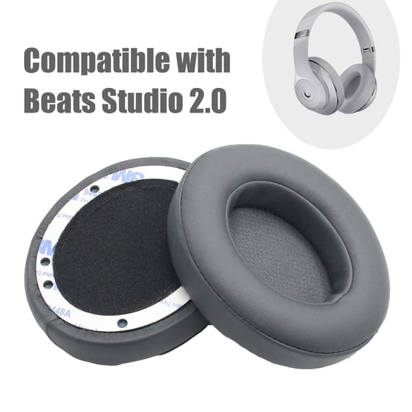 Korvatyynyt Beats Studio 2.0:lle 1 pari Black titanium