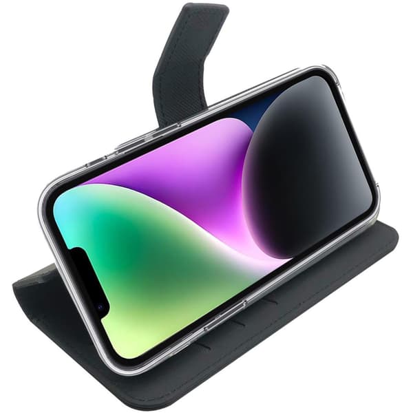 Lommebokveske til iPhone 14 svart