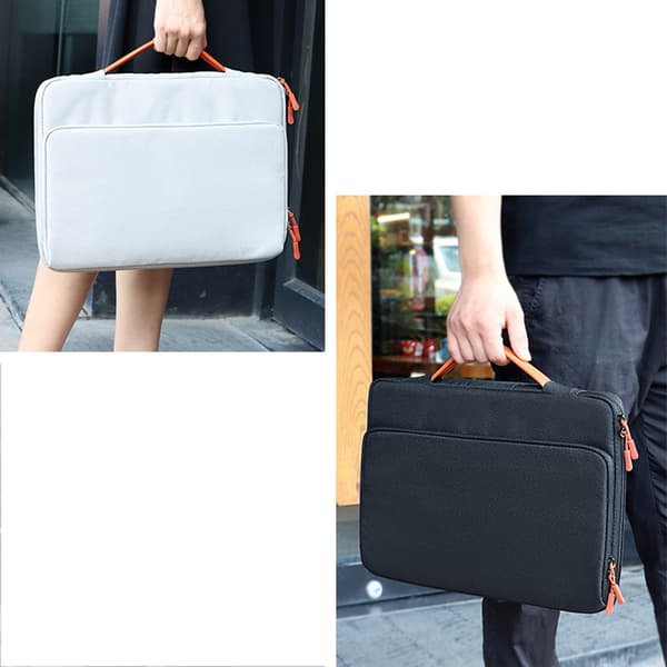 Vanntett laptopveske Grey M