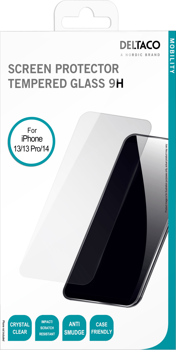Screen protector iPhone 13/13 Pro/14/16e 2.5D glass