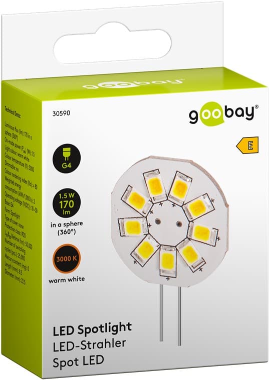 LED-strålkastare, 1,5 W