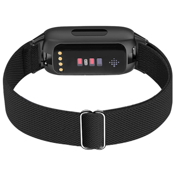 Fitbit Inspire 3 Armband i Elastiskt Nylon Black
