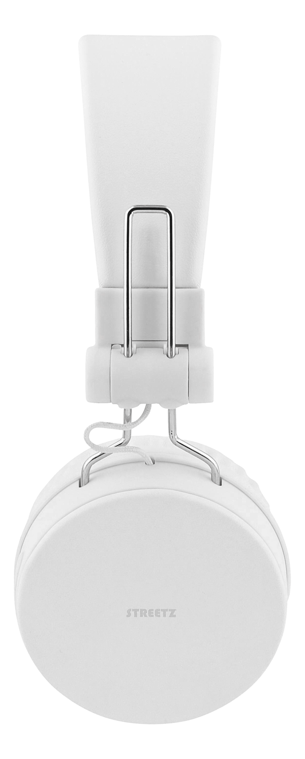 BT200 Foldable on-ear BT headset, 3.5 mm, white