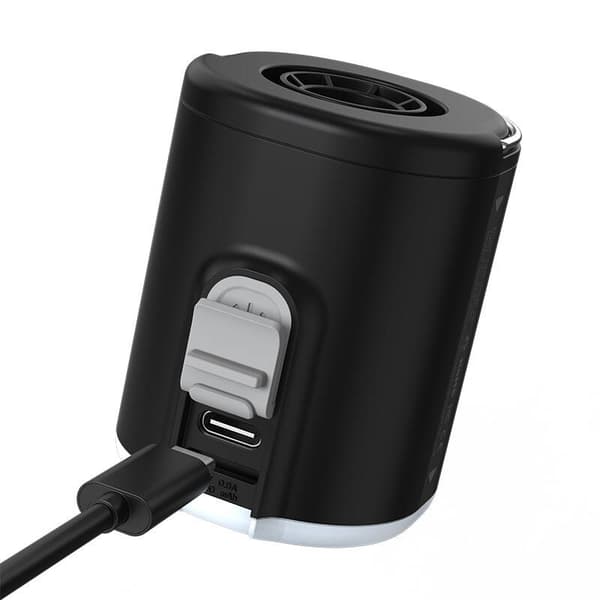 Kannettava 3-in-1-ilmapumppu Flextail Tiny Pump 2X (musta)