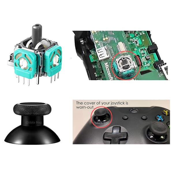 Xbox One reparationssæt i 17 dele