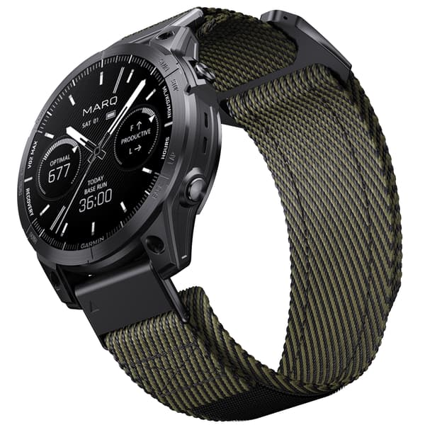 Quick Release 26mm Vævet Nylonrem til Garmin Fenix 7
