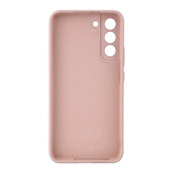 Mobilskal Silikon Sand Pink - Samsung S22+