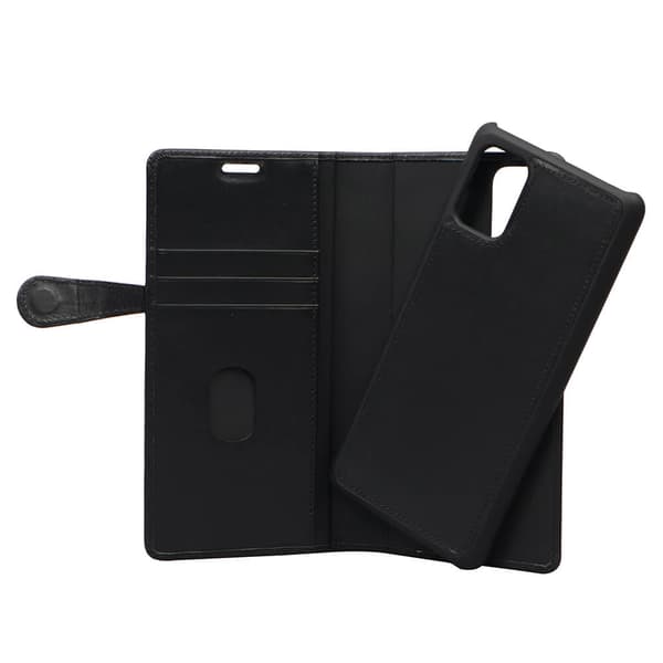Wallet Læder Samsung A71 Sort