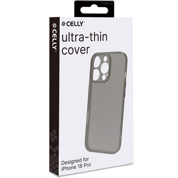 SPACE Super Tyndt Cover iPhone 16 Pro Sort