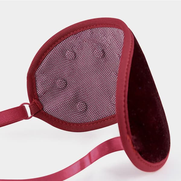 Magnetisk øjenmaske Sovende øjenplaster Red