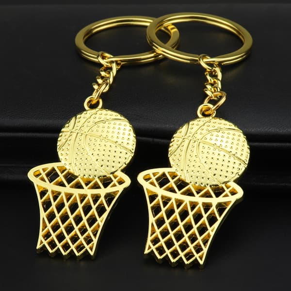Basketnyckelring NBA-fanpresent Silver