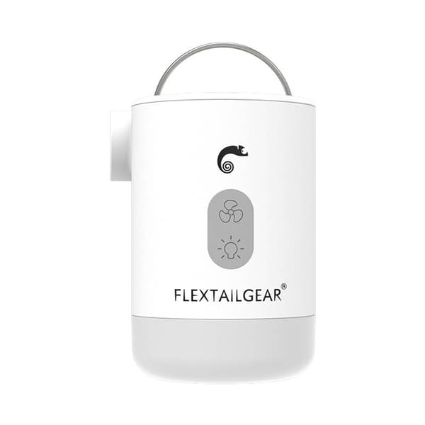 Bærbar 4-i-1 luftpumpe Flextail Max Pump2 PRO (hvit)