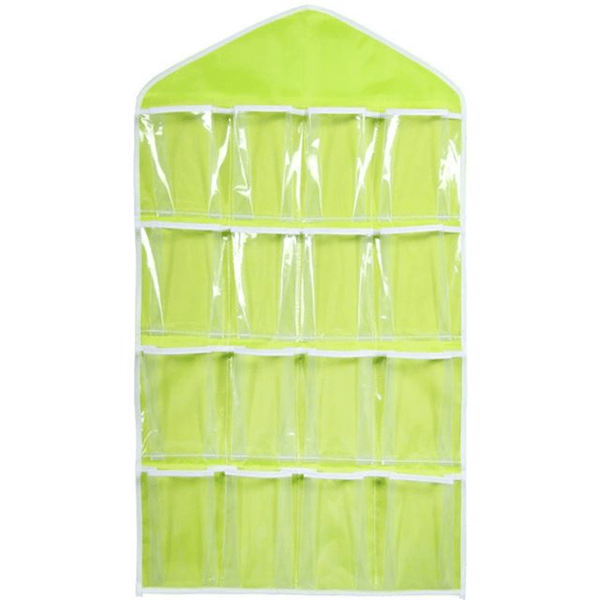Hængende organizer - 16 lommer MultiColor