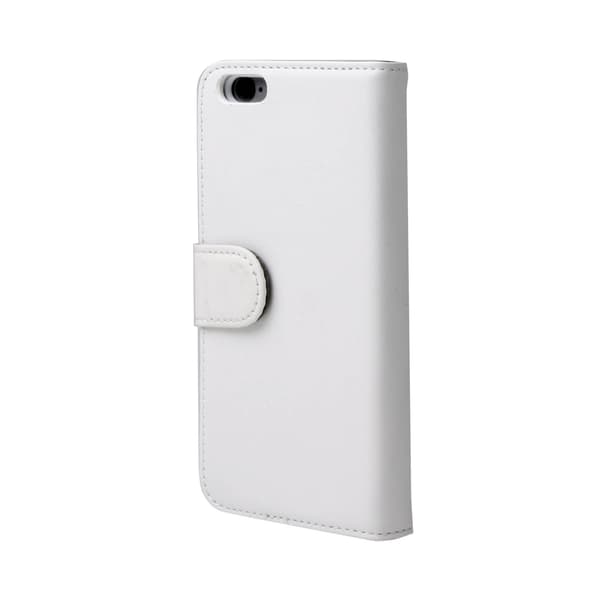 Wallet 2-i-1 Hvid - iPhone 6/6S