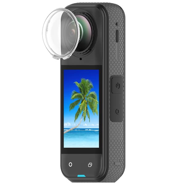 Insta360 X5 Suojalinssi - Optinen Lasisuoja Silver