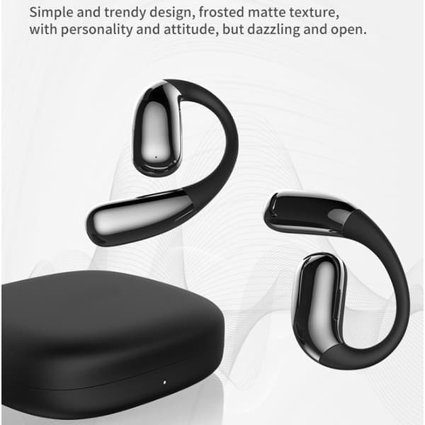 AI Oversættelses Earbuds A38 - Privat Model Sort Black