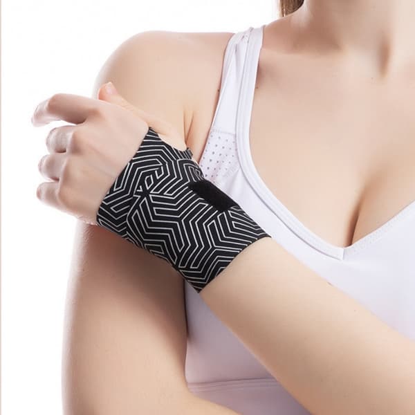 Ultratunt Handledsskydd / Handledsstöd Grey+Hexagon