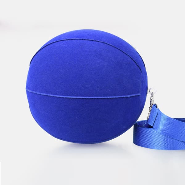 Oppustelig golfswingøvelsesbold Blue