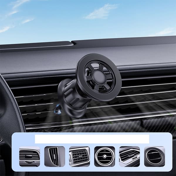 MagSafe Vent Mount: Secure Car Phone Mount - Sort   Model 1 Model 1