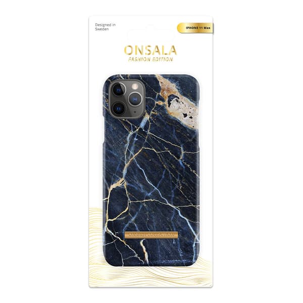 Mobilskal Soft Black Galaxy Marble - iPhone 11 Pro Max