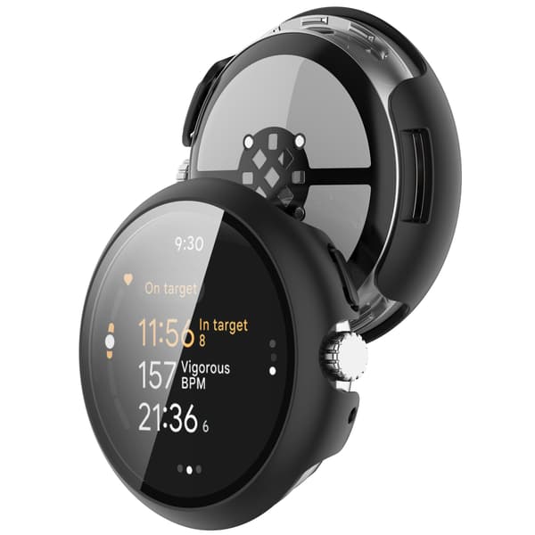 Beskyttende deksel til Google Pixel Watch 3 Black 45 mm