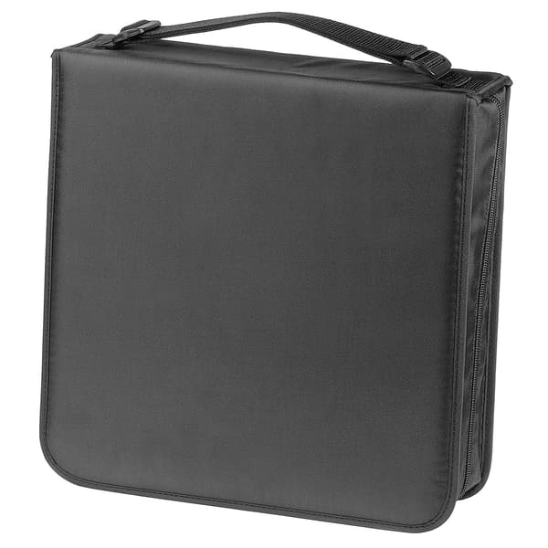 CD/DVD/Blu-ray Taske 208 Sort