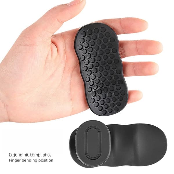 Silikon Handflateskydd för Tyngdlyftning Grey