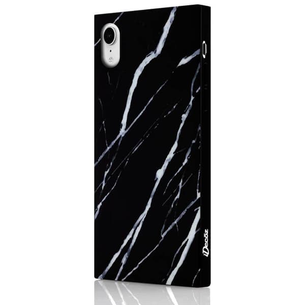 Mobilskal Svart Marble  iPhone XR