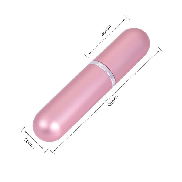 Mini refill sprayflaske for parfyme 6 ml Silver