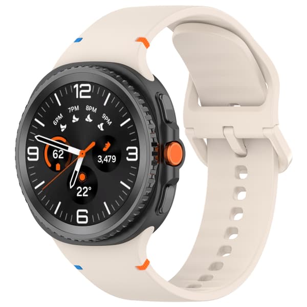 Silikonrem til Samsung Galaxy Watch 8 Beige